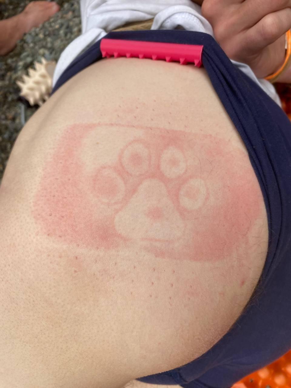 3D Printed Puppy Paw Print BDSM Paddle – Custom Flexible Impact Toy