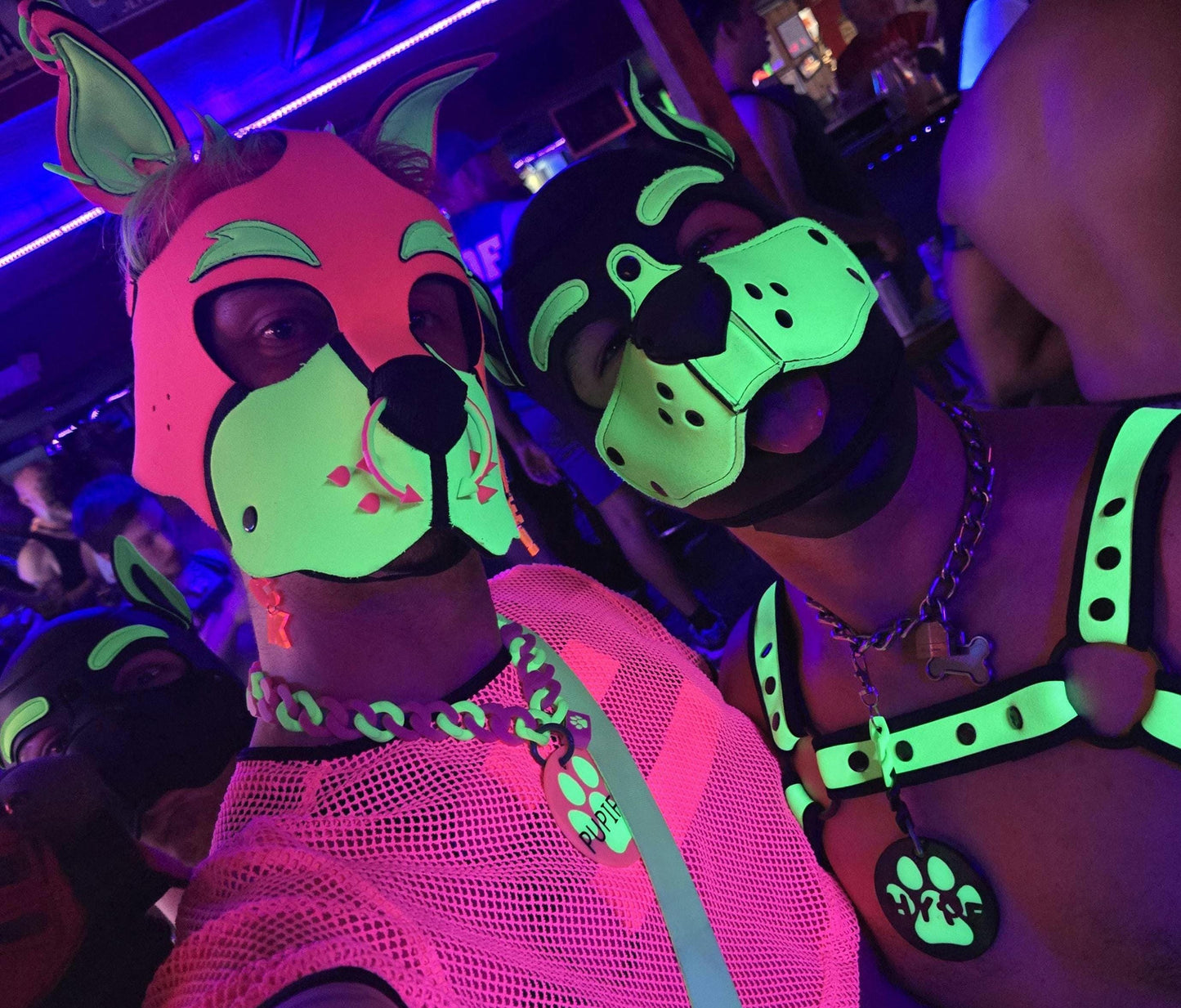 High Tech: 3D Printed Puppy Paw Name Badges (Includes NFC Chip)