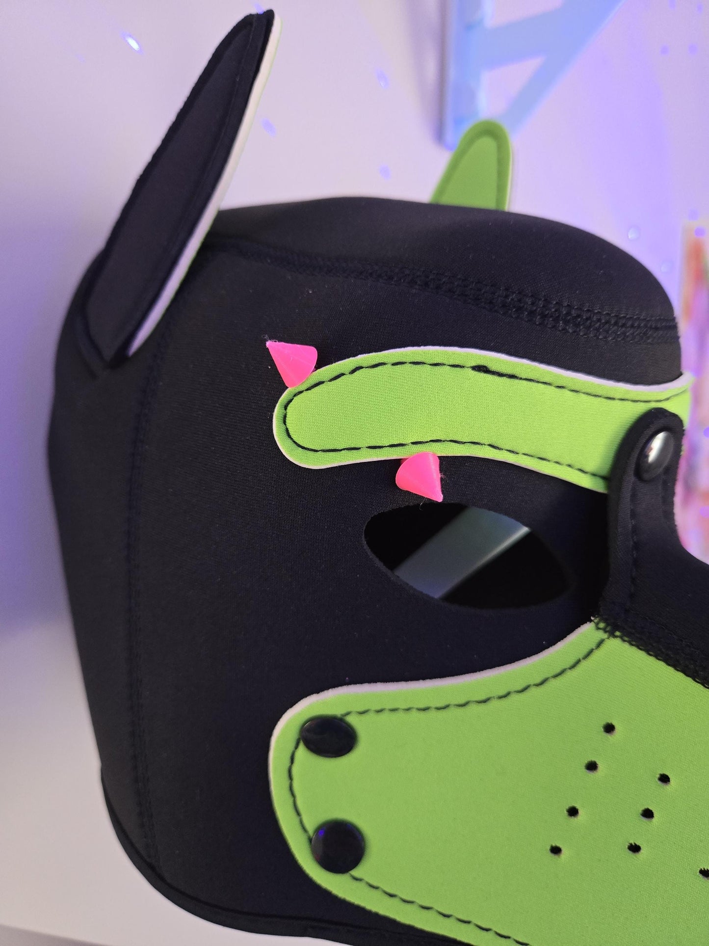 3D Printed Pup Hood Eyebrow Piercing