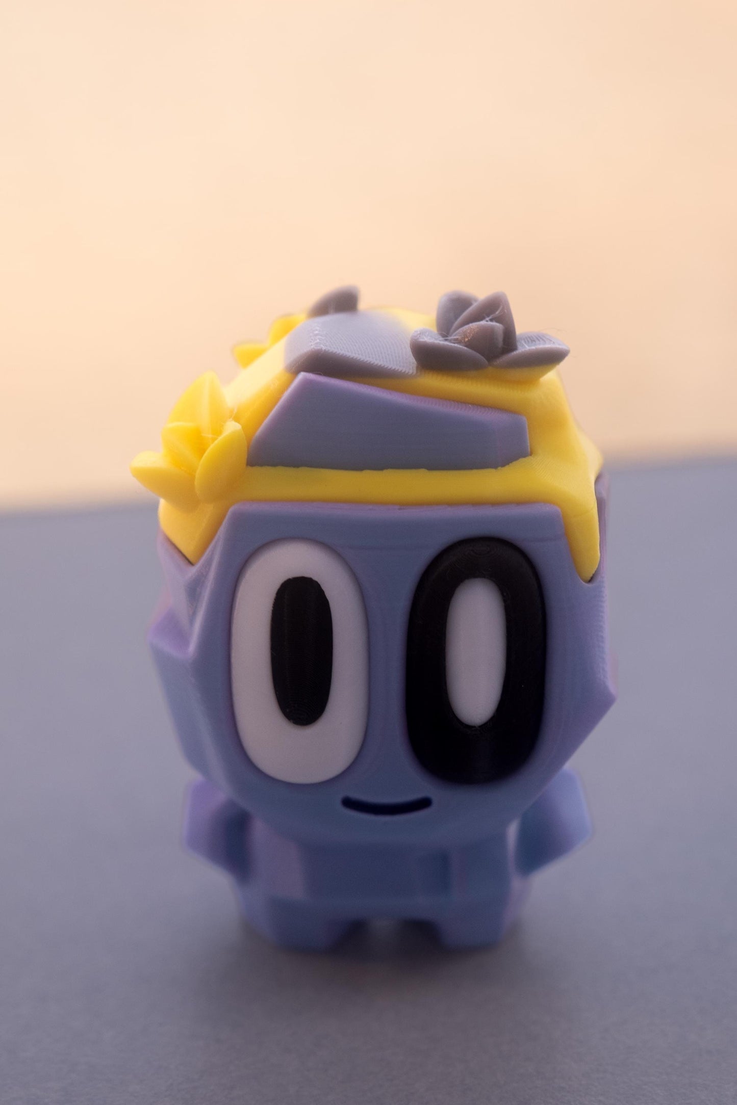 3D Printed Pet Blob Rock - Fun Desk Toy, Keychain, or Gift! Collect 'em All!