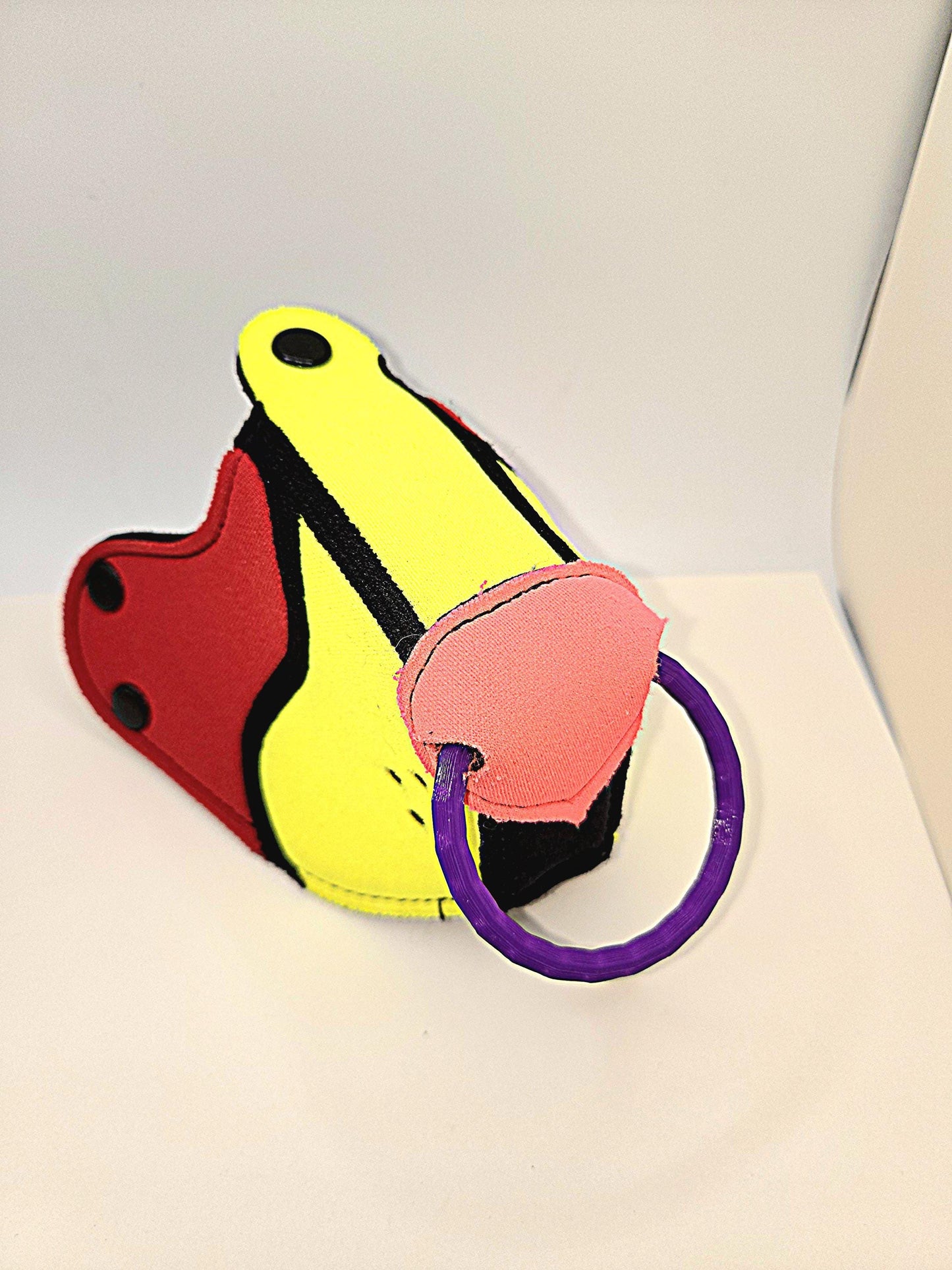 3D Printed Pup Hood Nose/Septum Ring Piercing