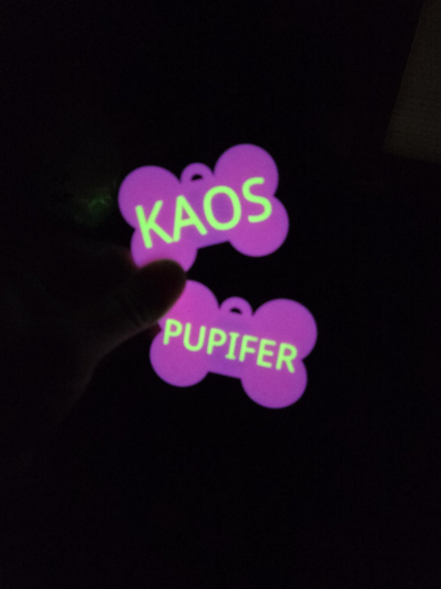 High Tech: 3D Printed Pup Name Tags (Includes NFC Chip)