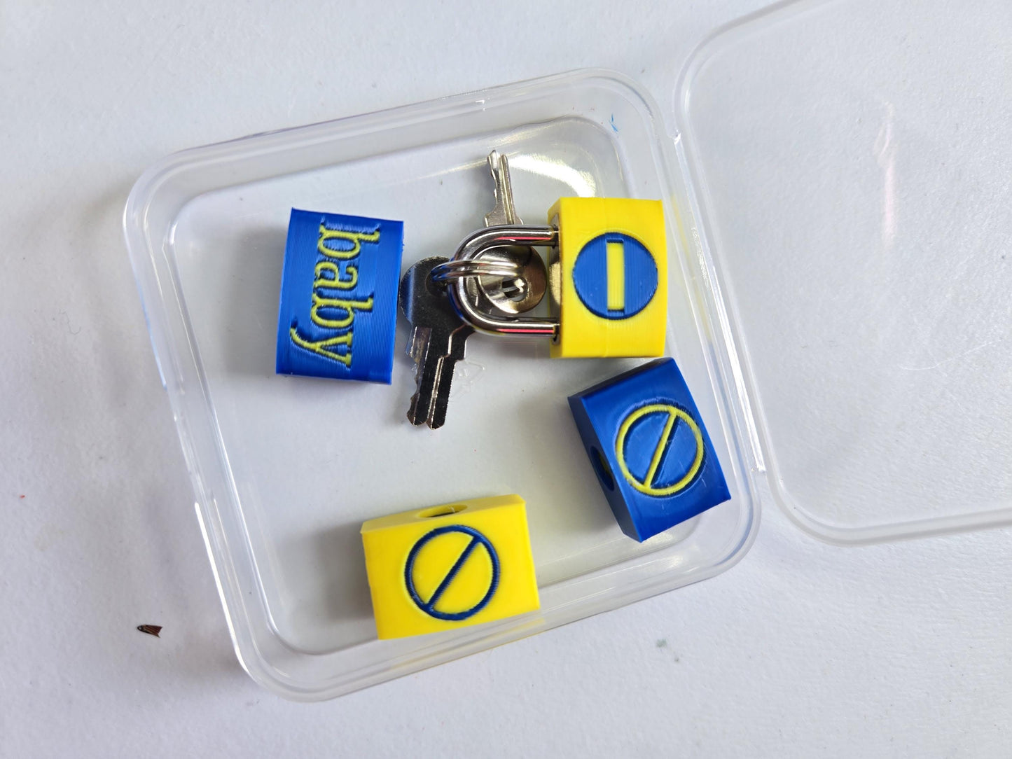 Custom Bondage/Restraint Small Copper Lock & Cover