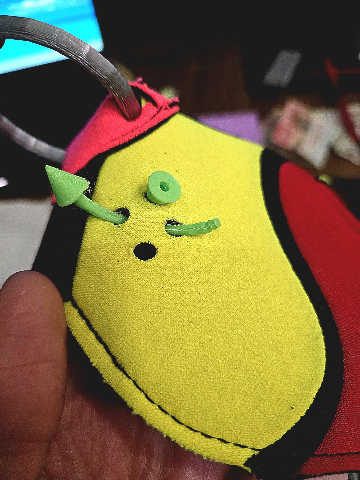 3D Printed Pup Hood Eyebrow Piercing