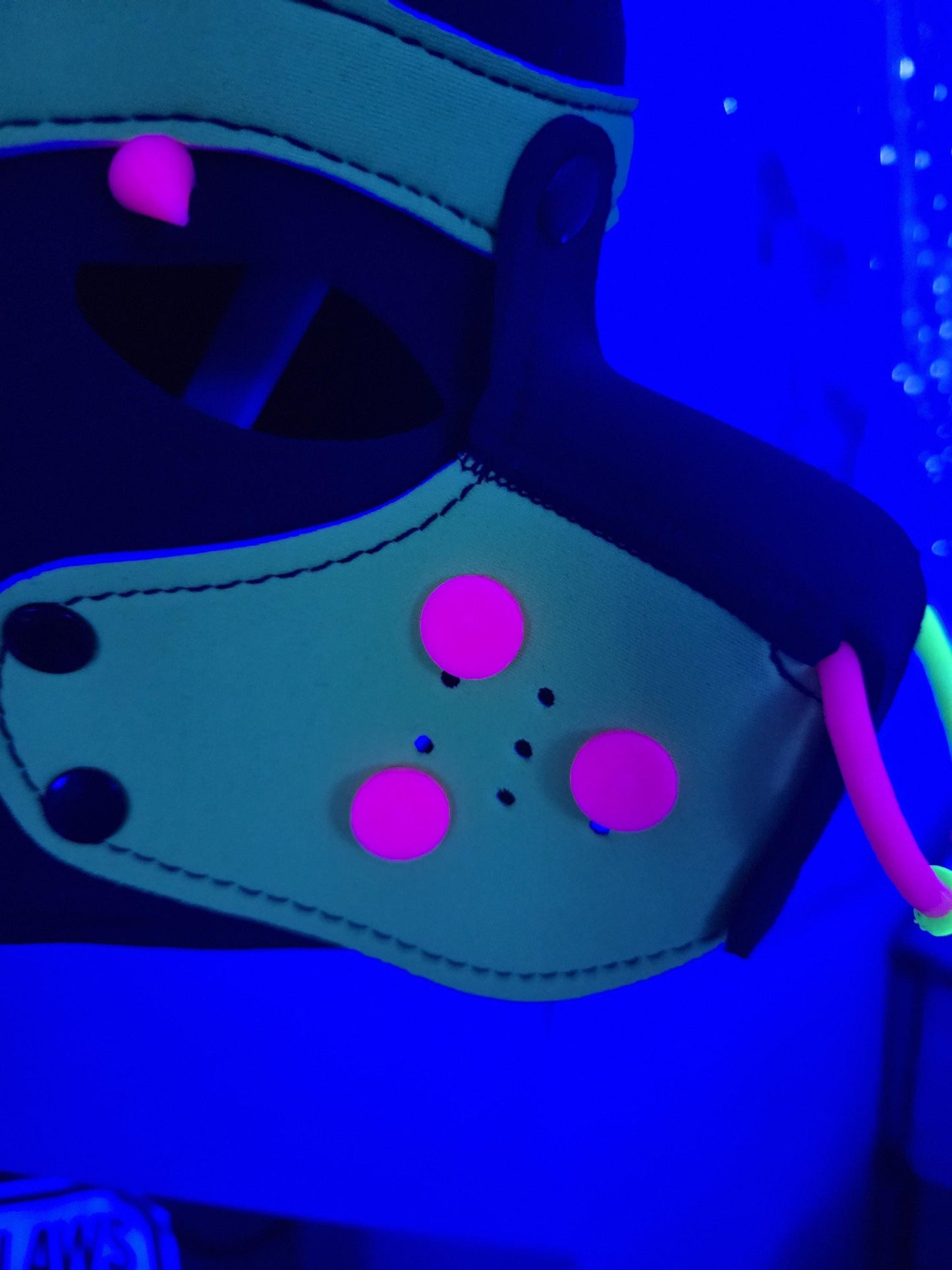 3D Printed Pup Hood Muzzle Spots