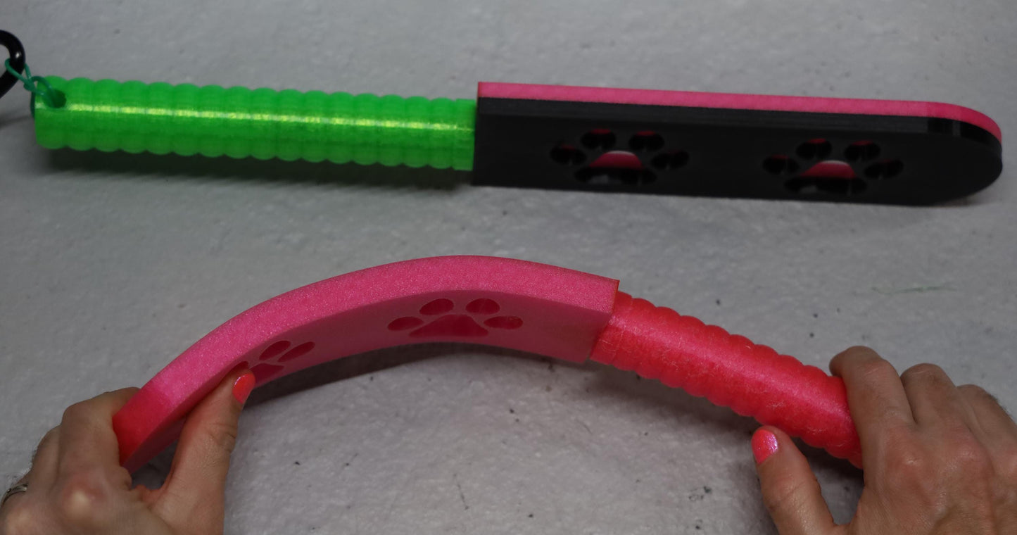 3D Printed Puppy Paw Print BDSM Paddle – Custom Flexible Impact Toy