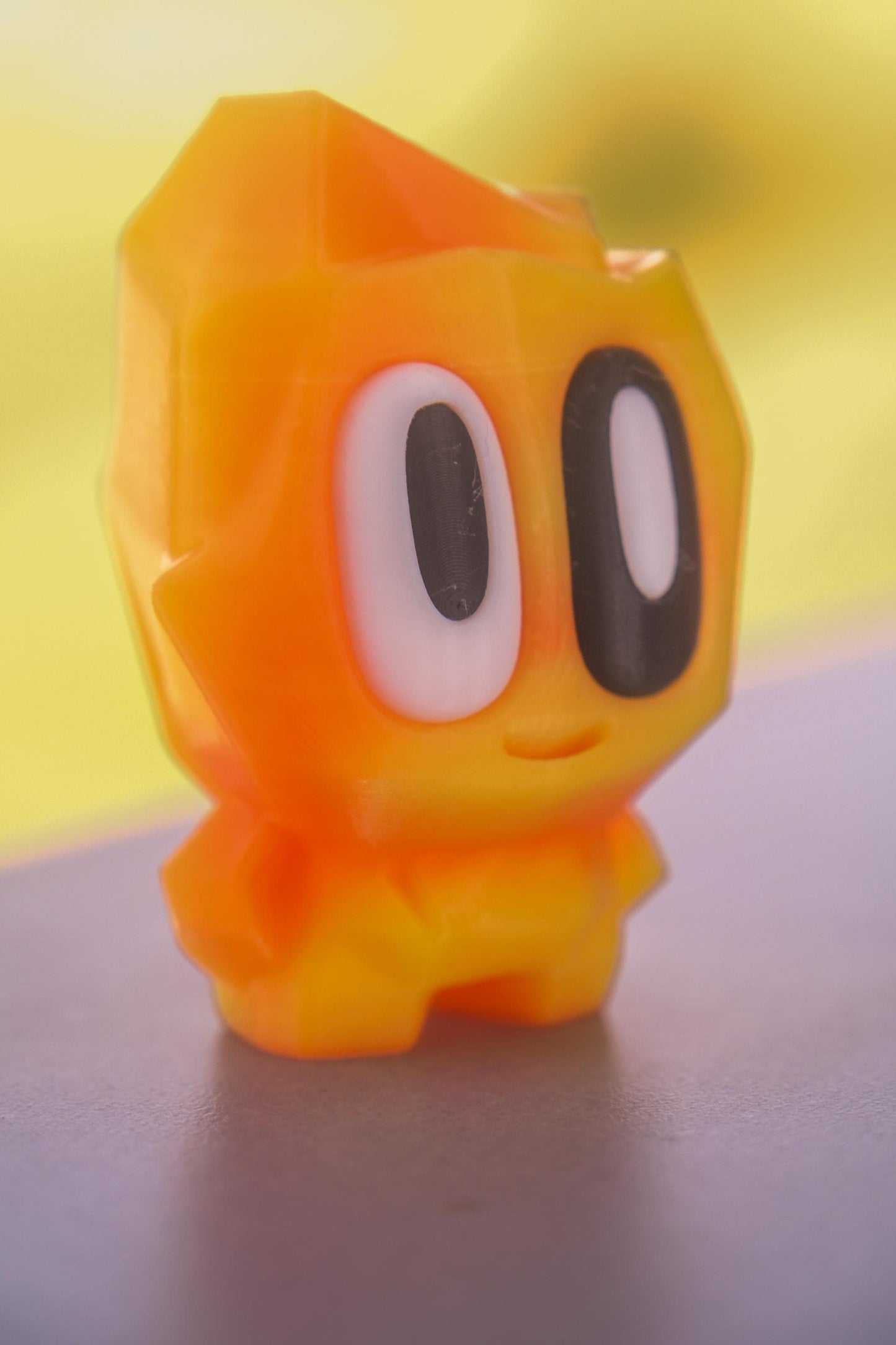 3D Printed Pet Blob Rock - Fun Desk Toy, Keychain, or Gift! Collect 'em All!