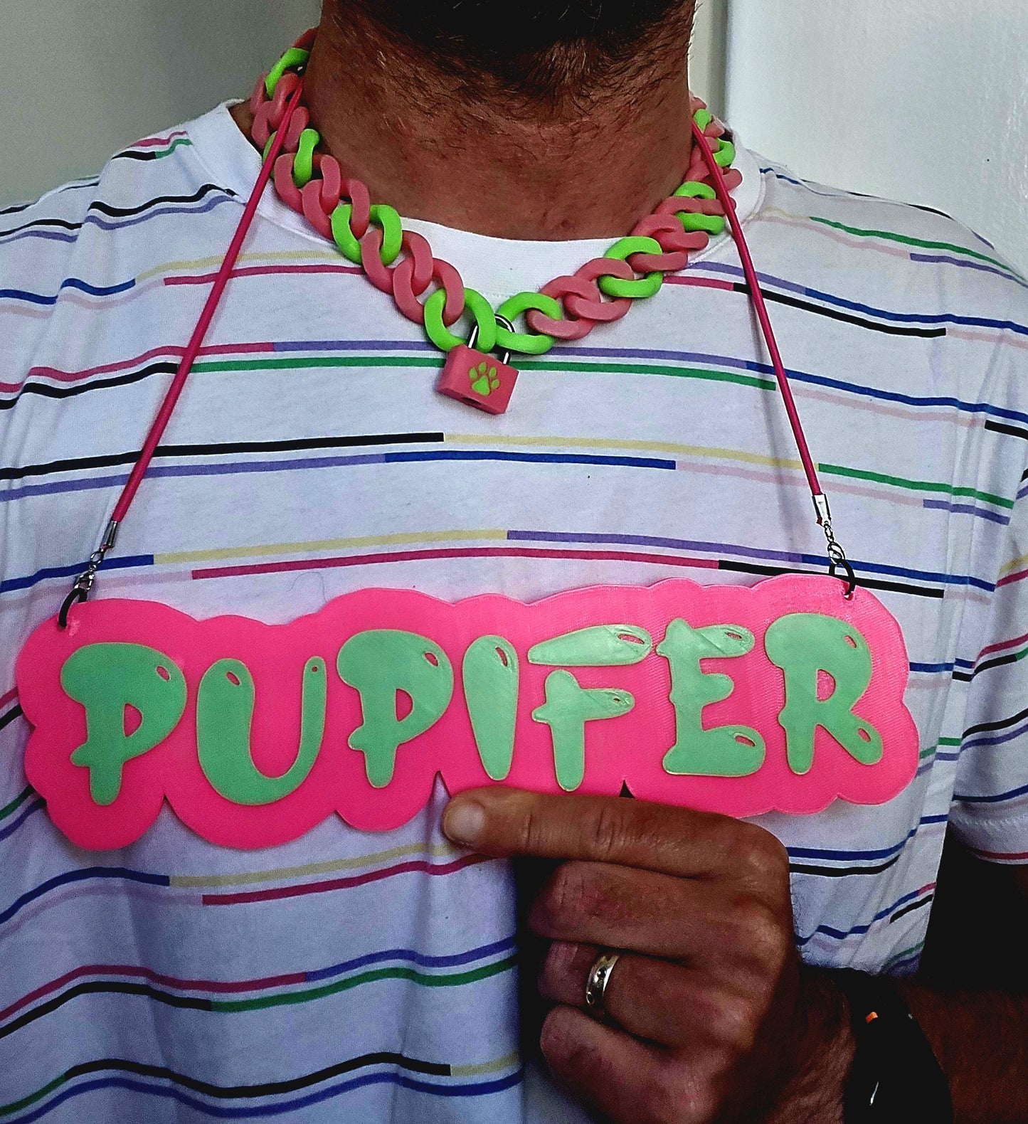 Fully Custom High-Tech Nametag, Badge, Medallion, Necklace, Keychain