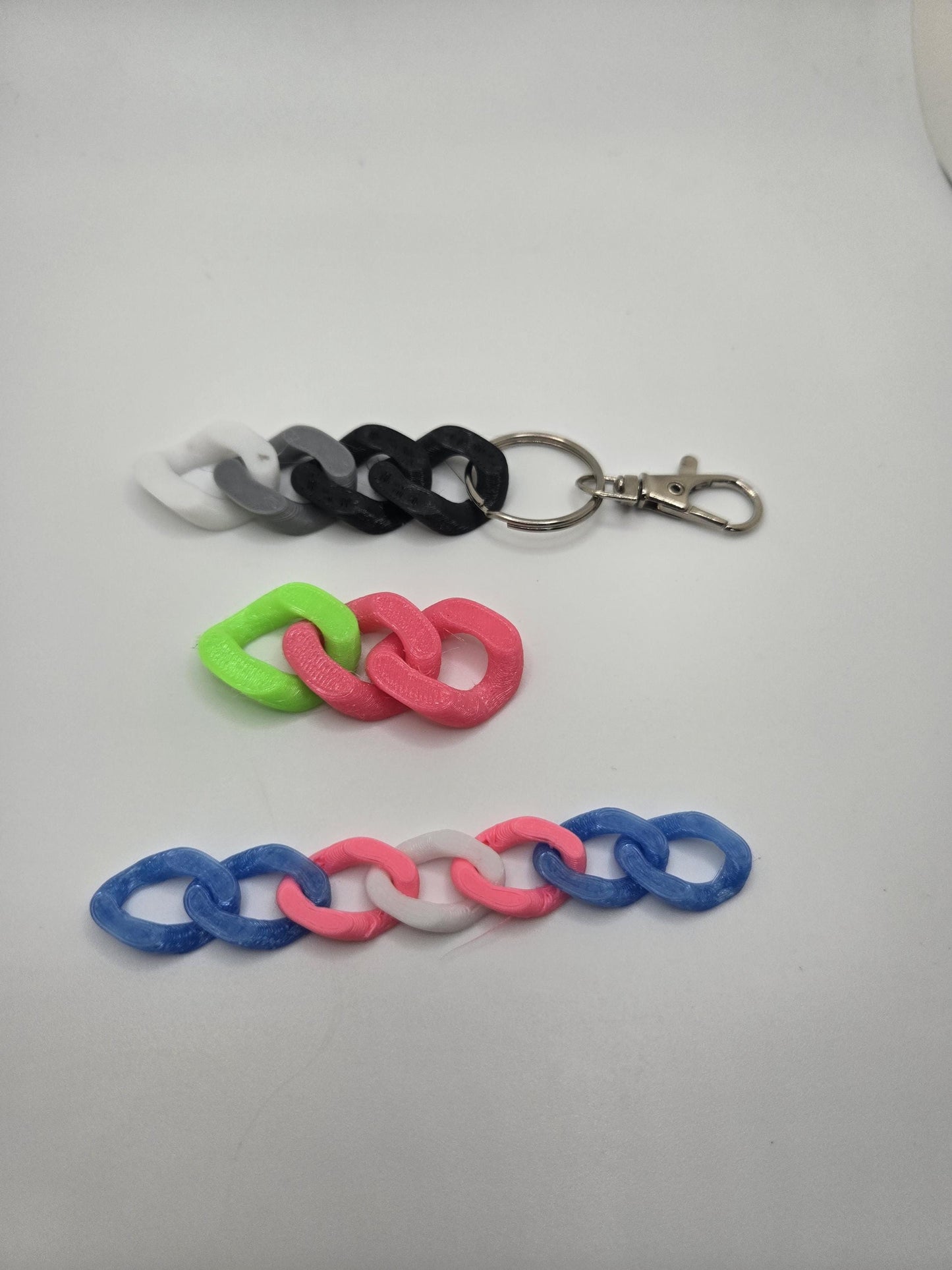 3D Printed Cuban Chain Keychain