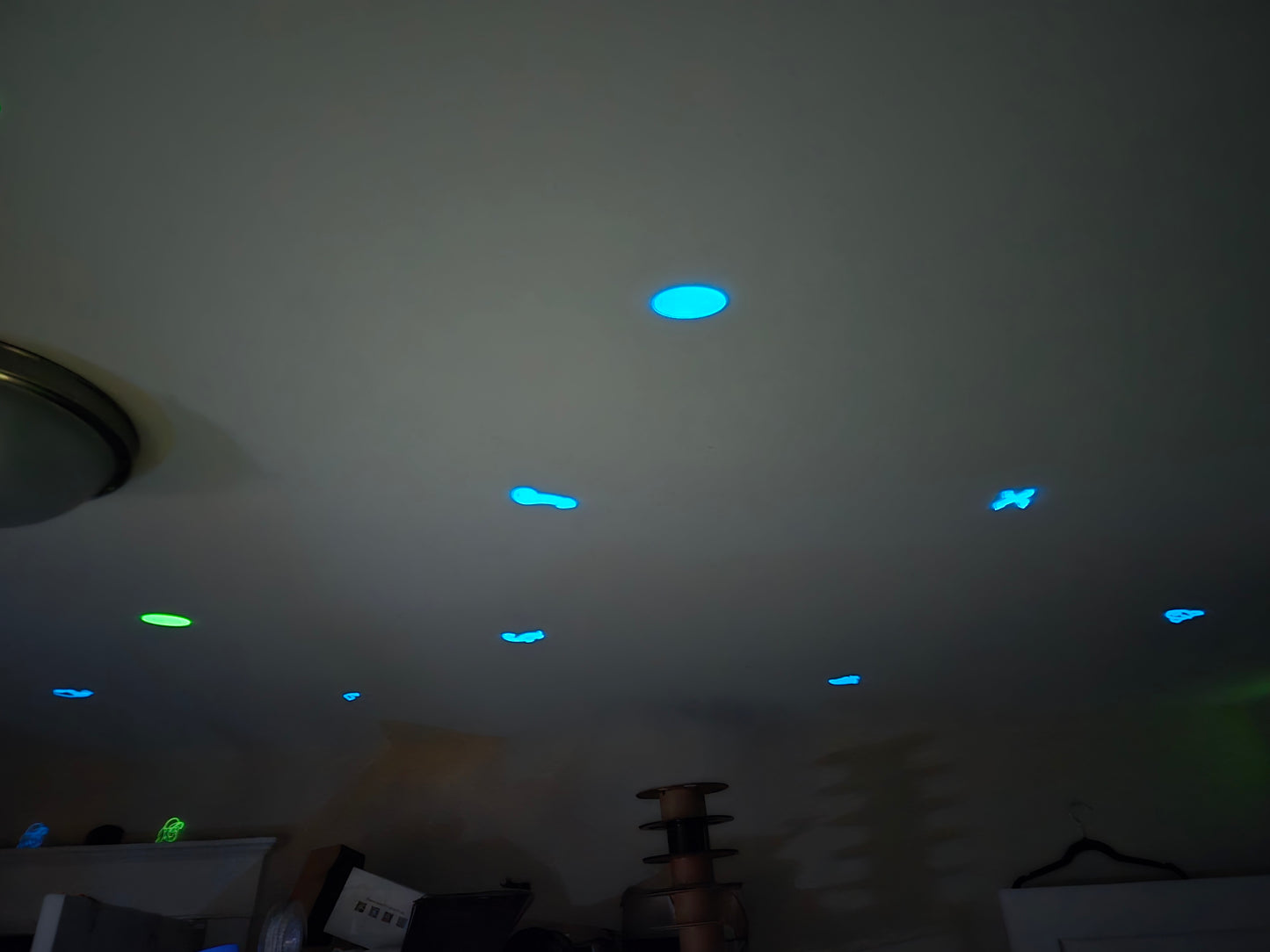 3D Printed Glow-in-the-Dark Ceiling Stickers