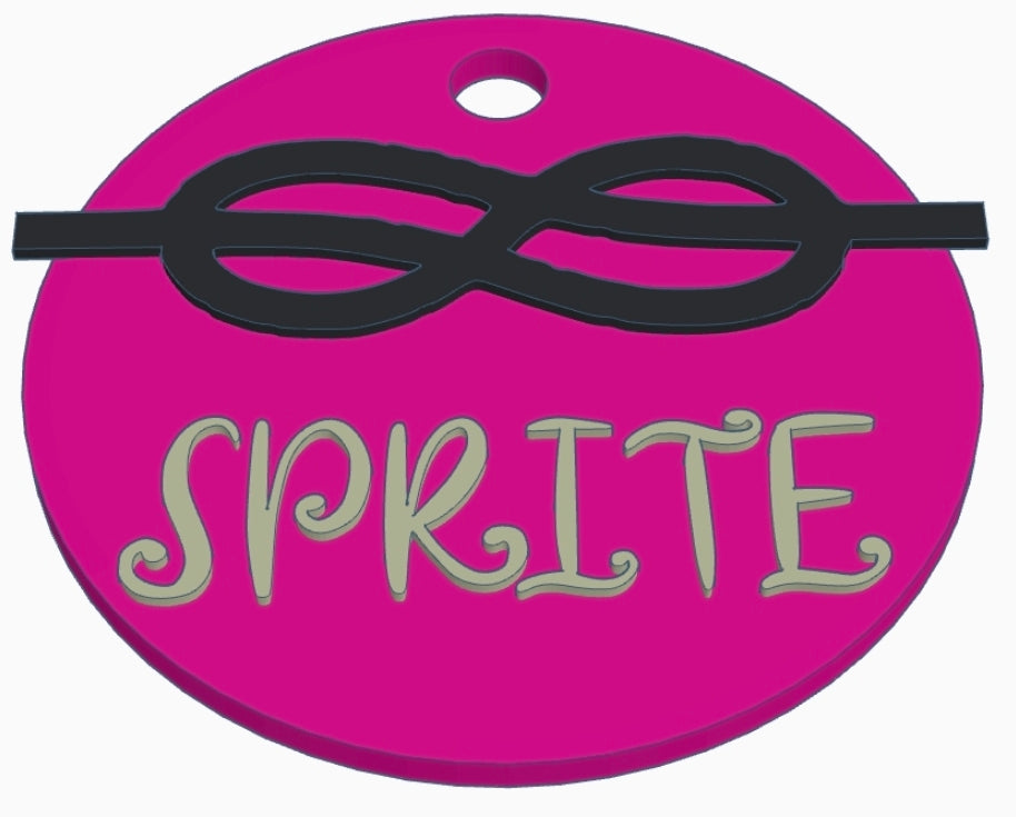 High-Tech Name Badge / Medallion