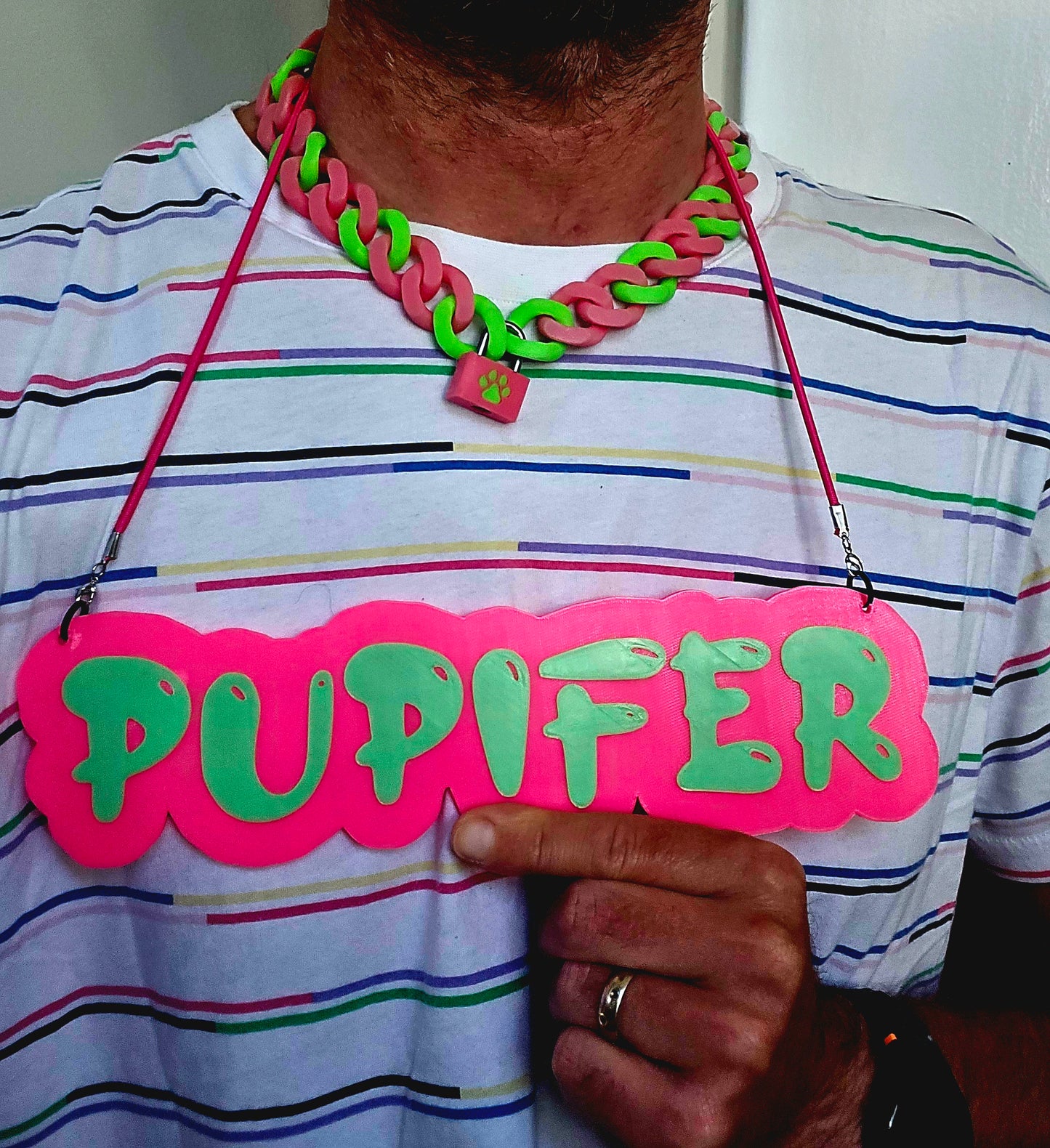 High-Tech Name Badge / Medallion