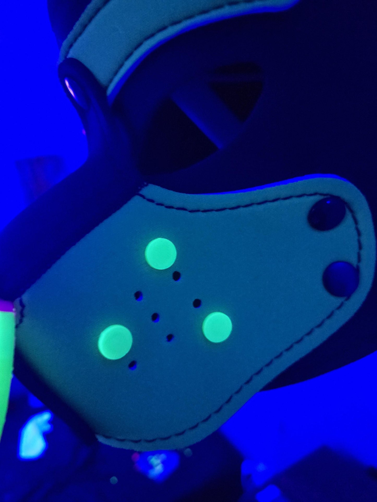 3D Printed Pup Hood Muzzle Spots