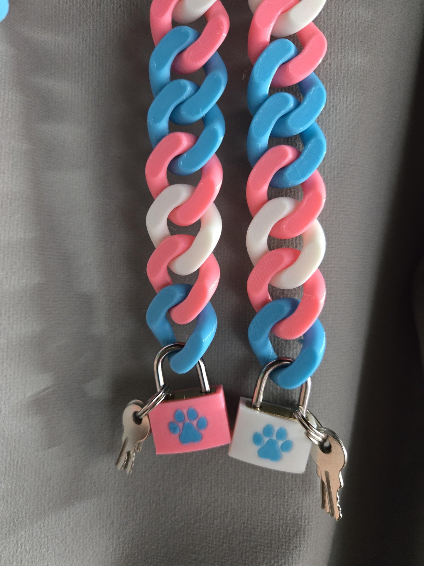 3D Printed Cuban Chain Pride Jewelry – Colorful, Customizable, Durable & Stylish