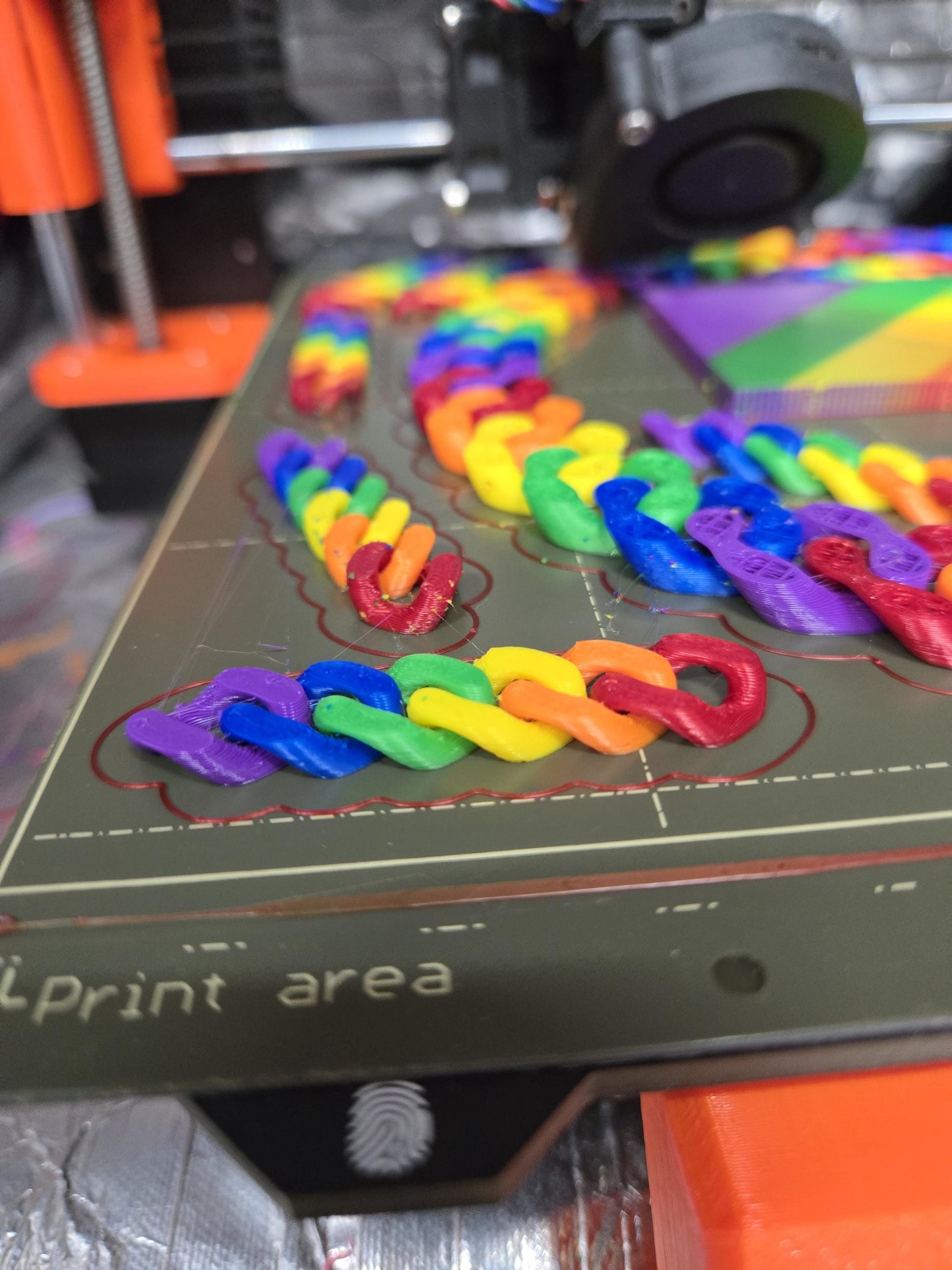 3D Printed Cuban Chain Pride Jewelry – Colorful, Customizable, Durable & Stylish